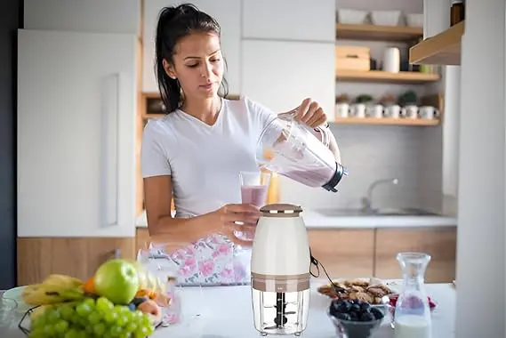 Osaka Electric Mini Food Processor Blender - Image 8