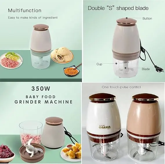 Osaka Electric Mini Food Processor Blender - Image 6