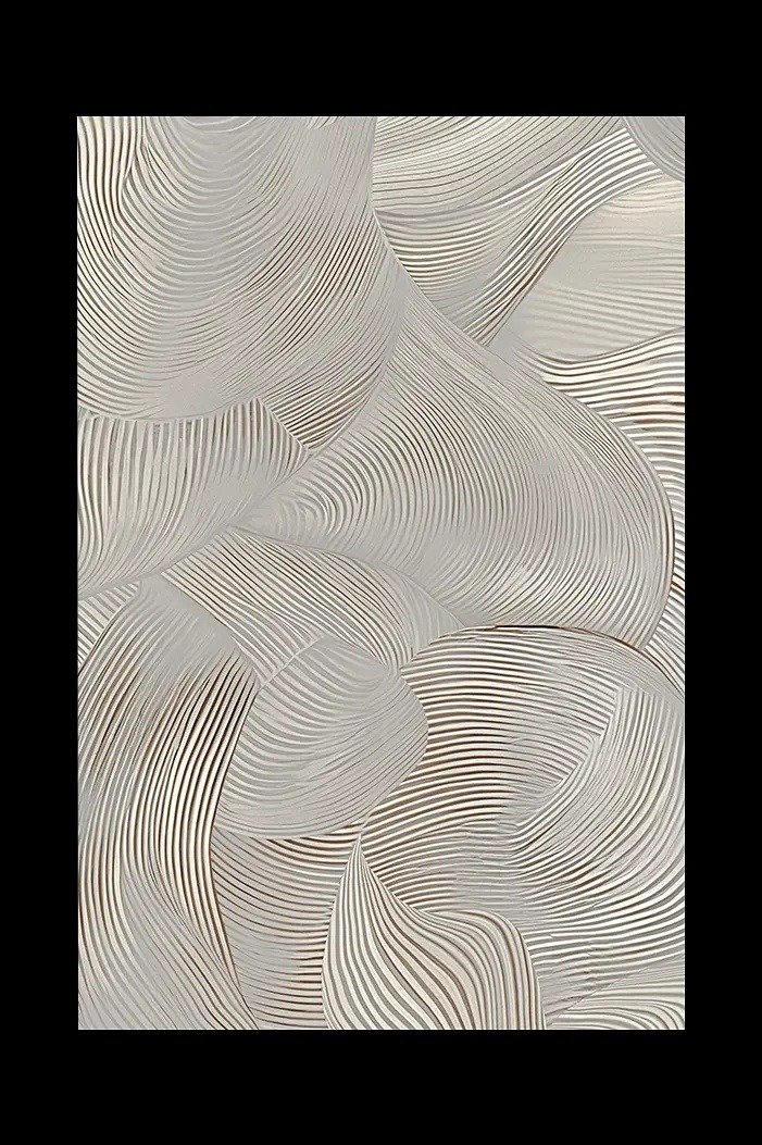 Gold Metallic Set of 6 Placemats 15 Inch Abstract - Image 3