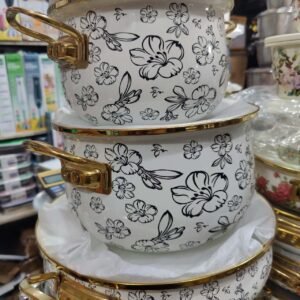 Premium Enamel Cookware Set ( 6 pcs )