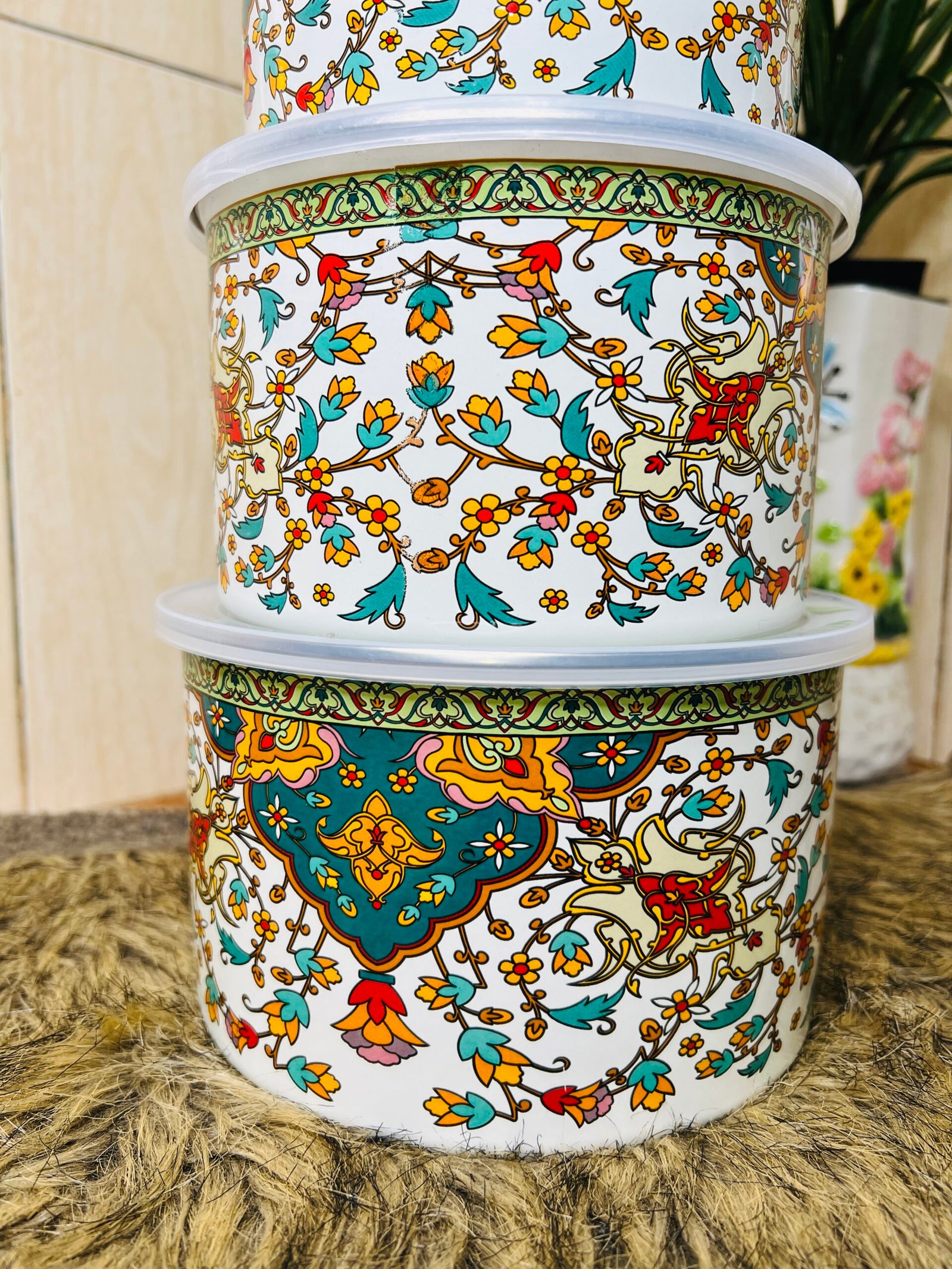 LUFLO Enamel Fresh Bowl Set (5 Pcs) - Image 4