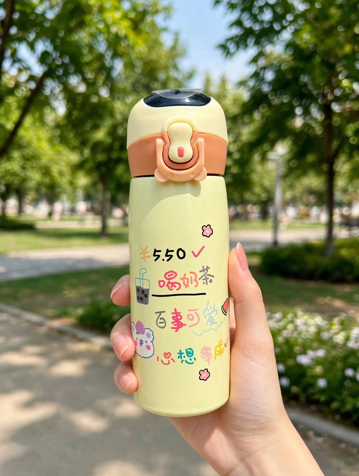 Kids Insulated Water Bottle 450 ML - Image 6