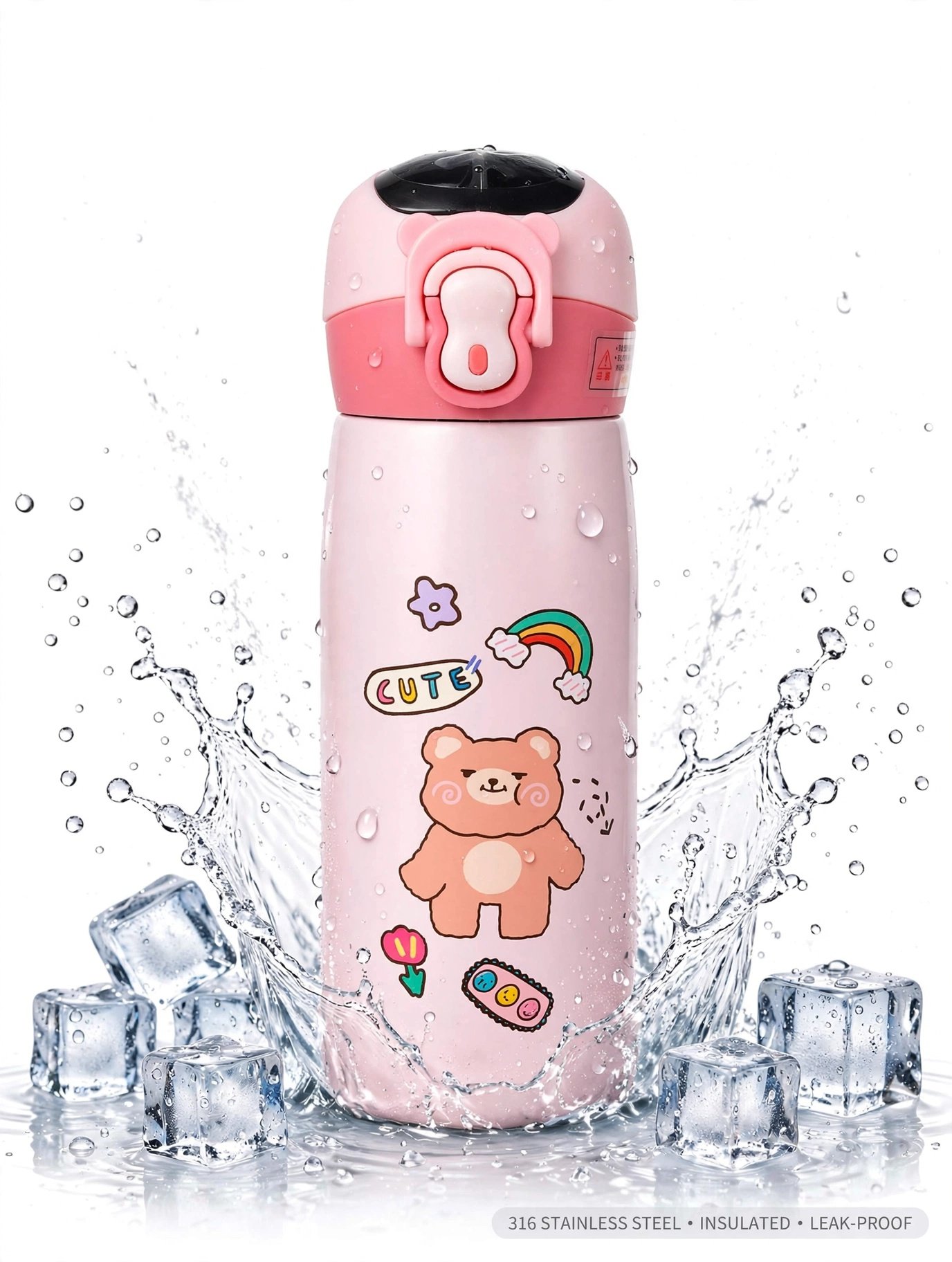 Kids Insulated Water Bottle 450 ML - Image 11