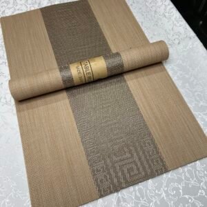 Home Trend PVC Placemat 7 Piece Golden Pattern