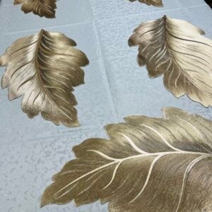 Premium PVC Placemat Set – 6 Piece Leaf