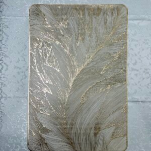 Premium PVC Placemat Set – 6 Piece Square leaf